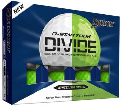 Srixon Q Star Divide White/Green Golf Ball