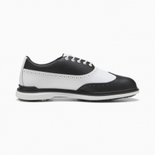 Puma Men's Royale Wingtip Shoes (White/Grey)