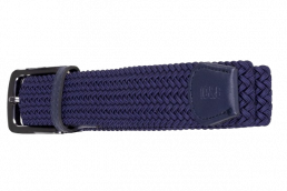 10&8 Men's Navy Woven Stretch Belt - The Pro Shop