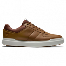  FootJoy Contour Casual Spiikeless Men's Shoes (Tan/ White)