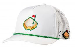 Pins & Aces Men's Pimento Cap (White)