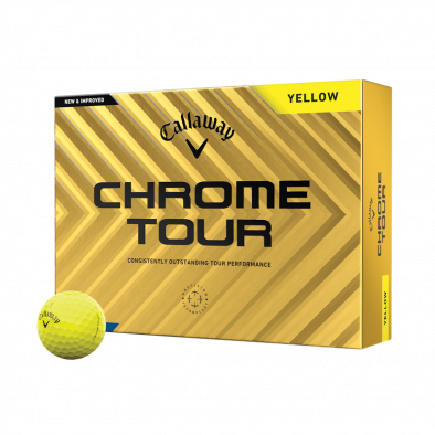 Callaway Chrome Tour 黄色　2箱セット Best Seller Callaway Chrome Tour Men's Golf Ball (2024) - The Pro Shop