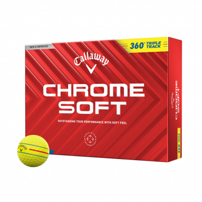 Callaway Chrome Soft 4ダース Best Seller Callaway Chrome Soft 360 Triple Track Men's Golf Ball