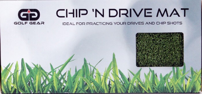 Golf Gear Chip and Drive Mat