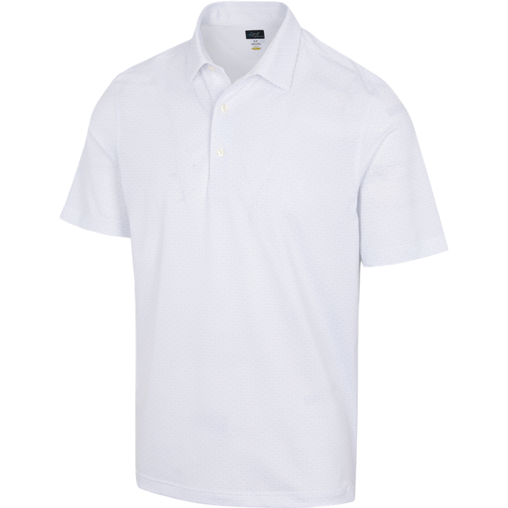 Greg Norman ML75 Microlux Flag Men's White Shirt