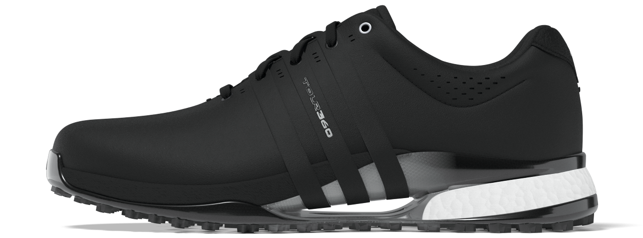 adidas Tour360 Men's Spikeless Black Shoes