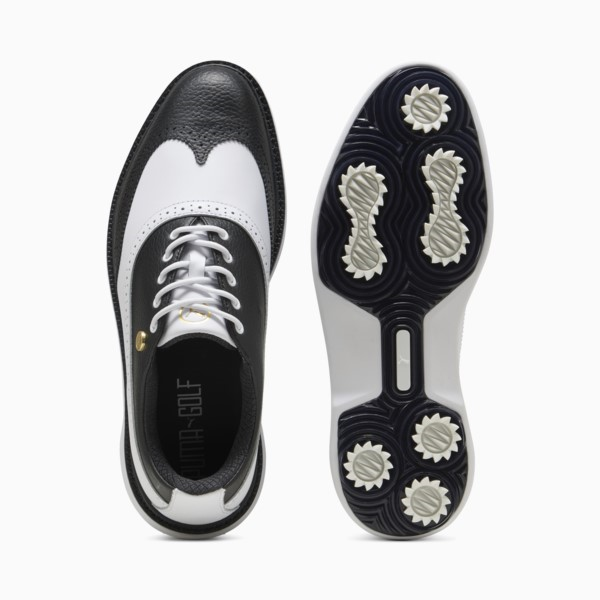 Puma Men's Royale Wingtip Shoes (White/Grey)