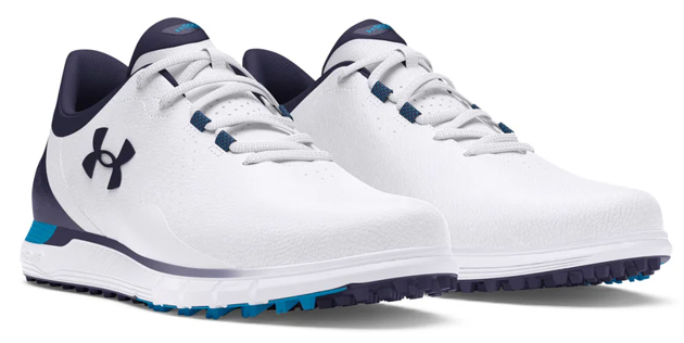 Under Armour Drive Fade Spikeless Men's White Golf Shoe