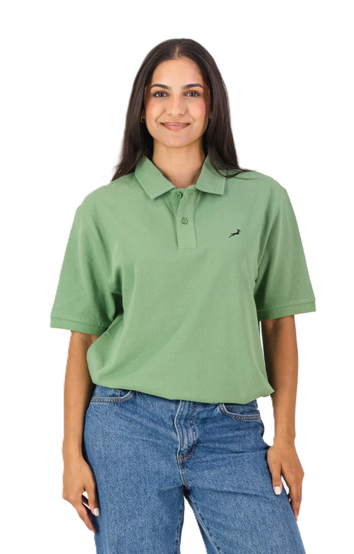 Old School Springboks Embroidery Polo (Kashmir)