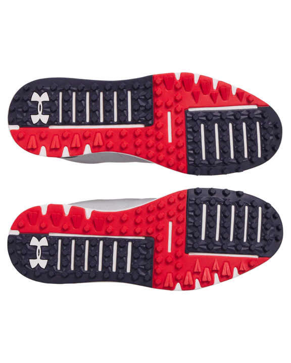 Under Armour Drive Medal Spikeless Grey/Navy Men's Golf Shoes 