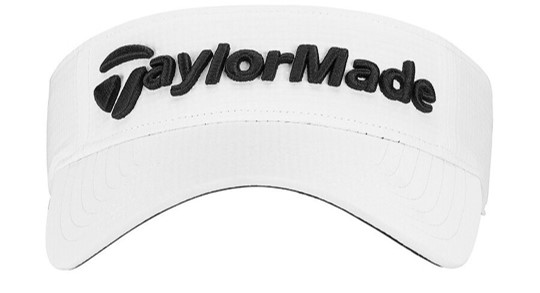 TaylorMade Radar Men's White Visor