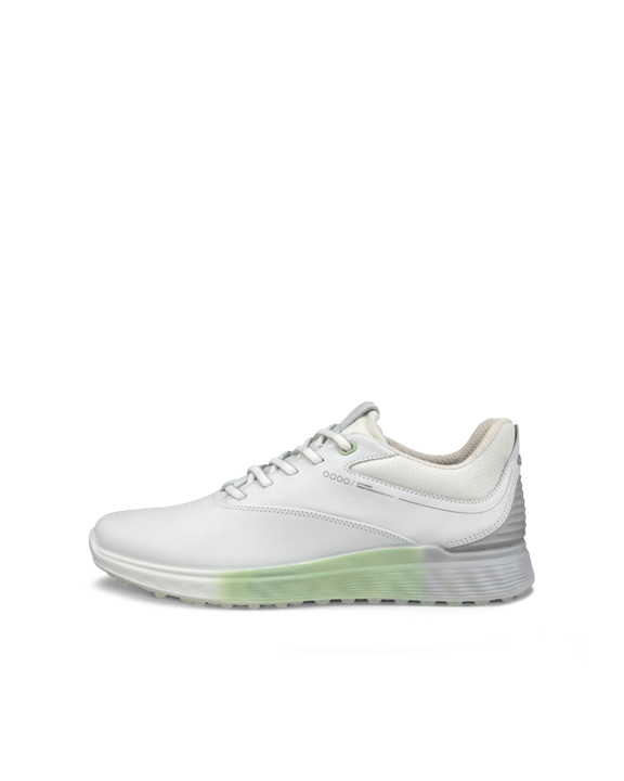  Ecco S-Three Ladies White/ Matcha Shoes