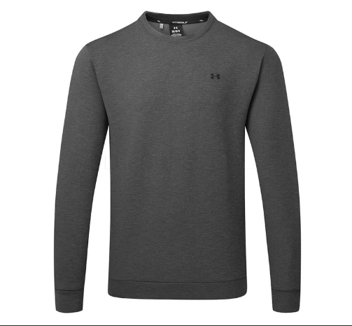 Under Armour Drive Midlayer Crew Men's Black Sweater