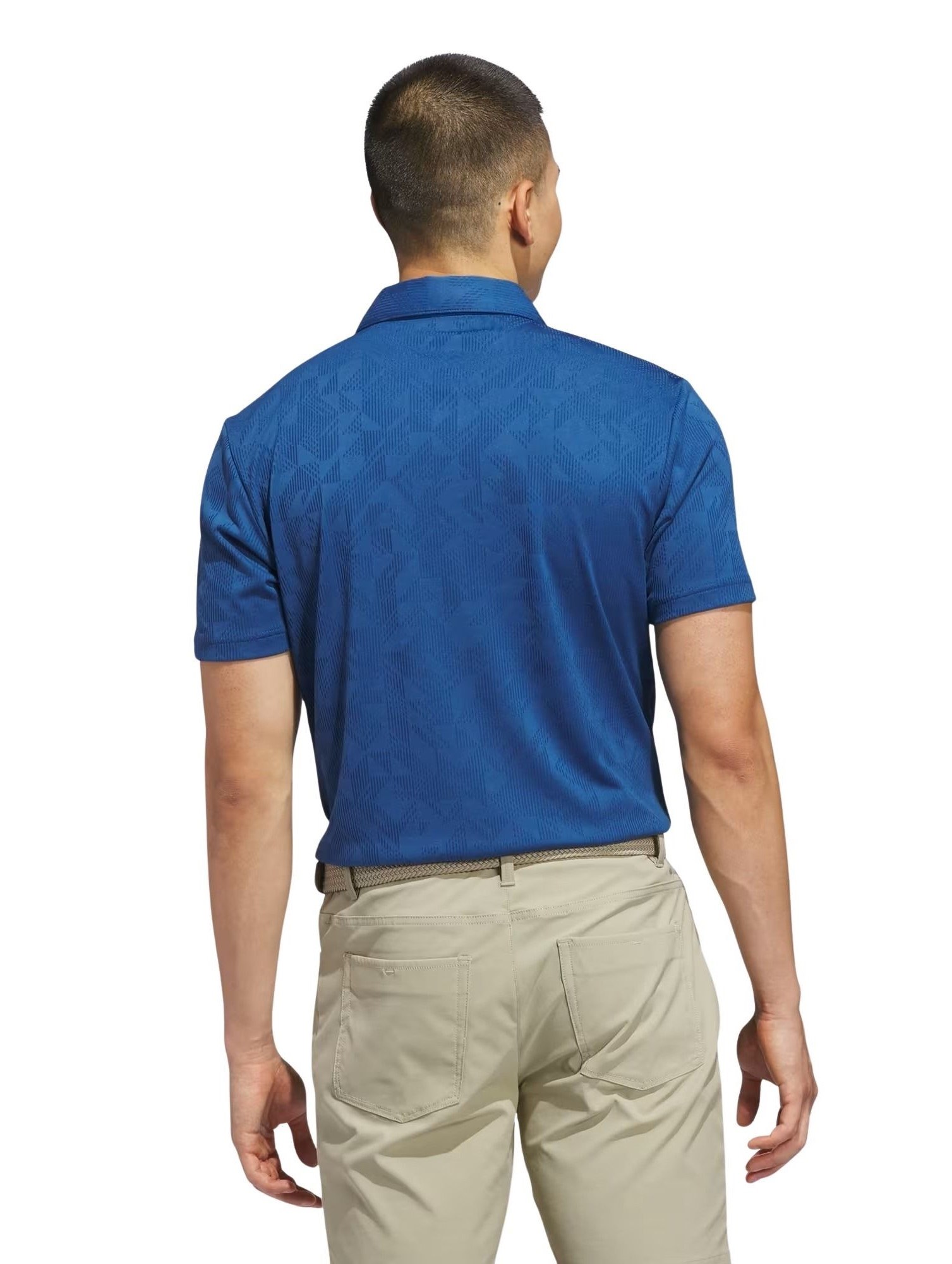 adidas Ultimate365 Jacquard Polo (Dusky Petrol)