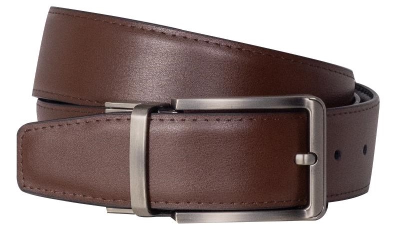 10&8 Leather Reversible Men's Black/  Brown Belt