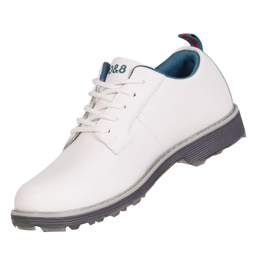 10&8 Classic Vector Leather Men's White Shoes