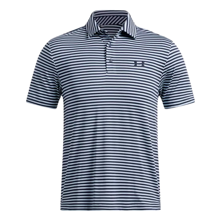  Under Armour Playoff 3.0 Stripe Men's Ether Blue/Navy Shirt