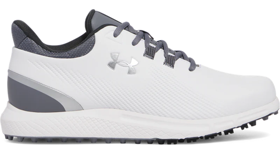 Under Armour Drive Medal Spikeless Men's White Shoes