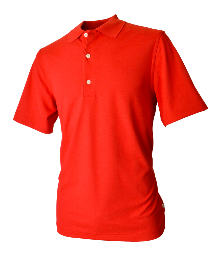 Greg Norman Micro Pique Men's British Red Shirt 