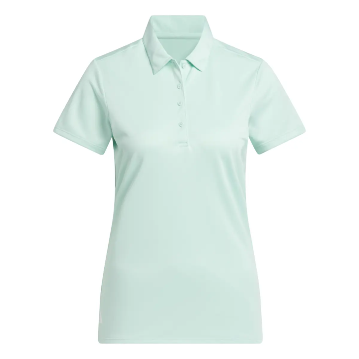 Adidas Solid Performance Ladies Polo (Clear Mint)