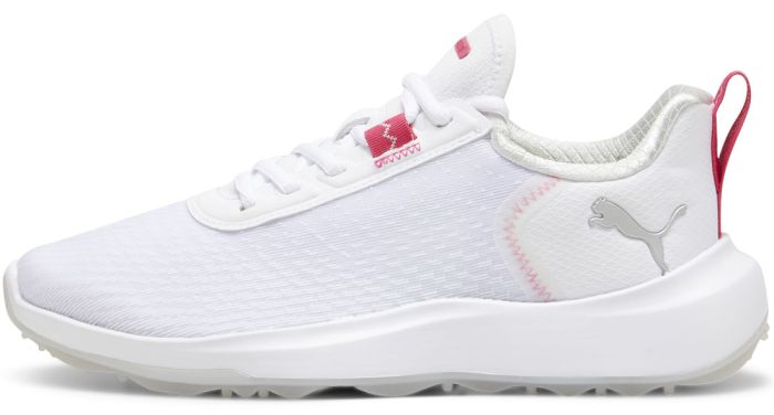  Puma Ladies Fusion Crush Sport Shoes (White/Rose)