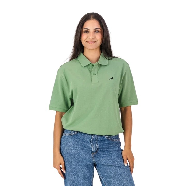 Old School Springboks Embroidery Men's Polo (Kashmir)