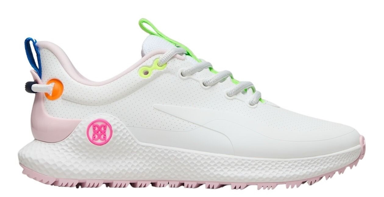 G/FORE MG4+ O2 Ladies Perforated Golf Shoes (Snow/ Multicolour)