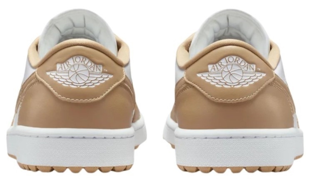 Nike Air Jordan 1 Low G Men's Shoes (White/Linen)