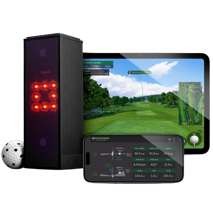 Square Golf Launch Monitor + Protective Case
