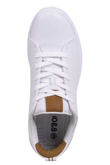 10&8 Casual Mode Men's White Shoes