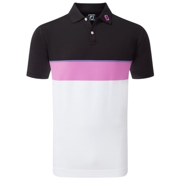 Footjoy Color Theory Men's Black/Violet Shirt Price & Deals - The Pro Shop