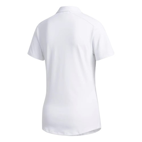 adidas Ultimate Heathered Ladies White Shirt