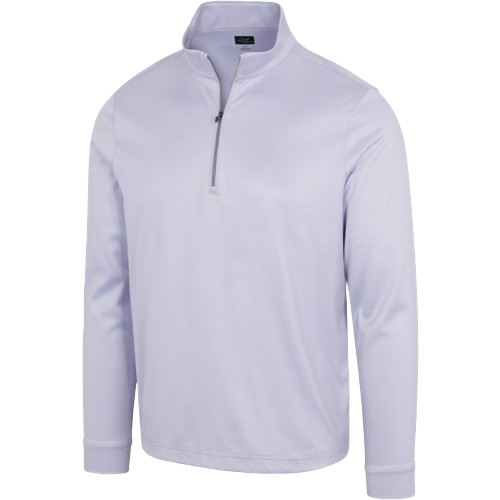 Greg Norman Clubhouse Quarter Zip Men's Frosted-Heather Pullover