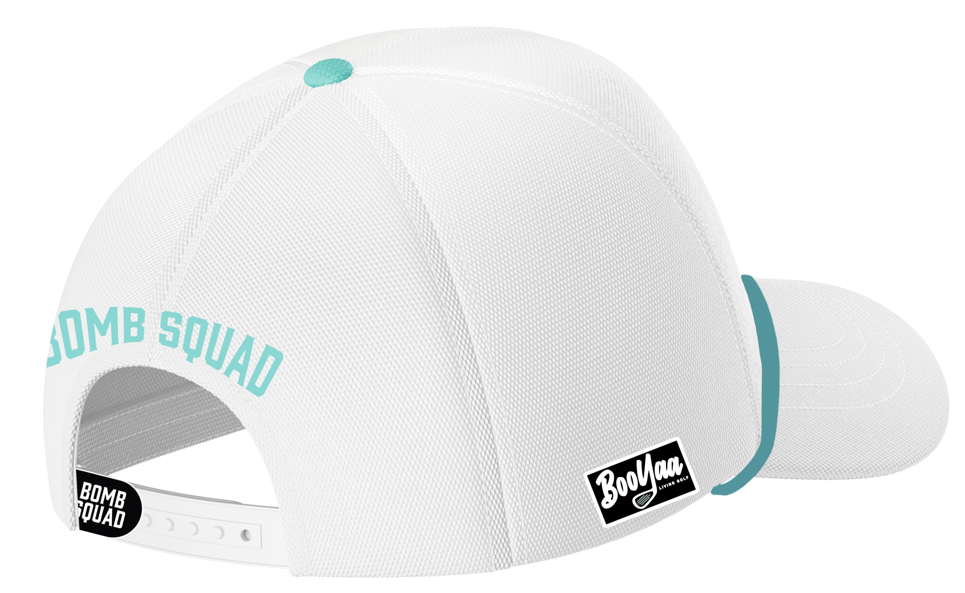 BooYaa  Bomb Squad Bombs Away Men's Cap (White)