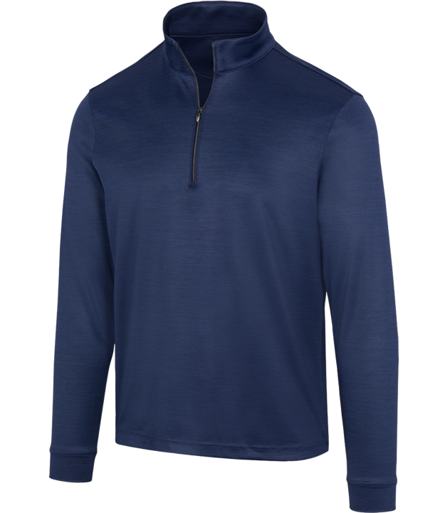 Best Seller Greg Norman Clubhouse Quarter Zip Men's Navy-Heather