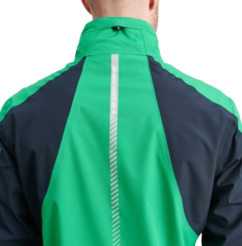 Abacus Links Stretch Men's Navy Rain Jacket