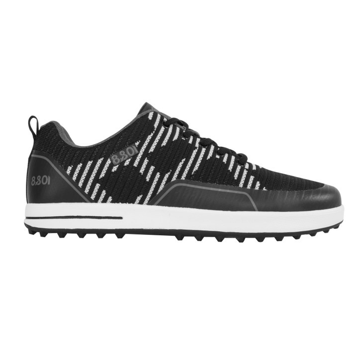 Buy 10&8 Streak Knit Men's Black Shoes Online The Pro Shop