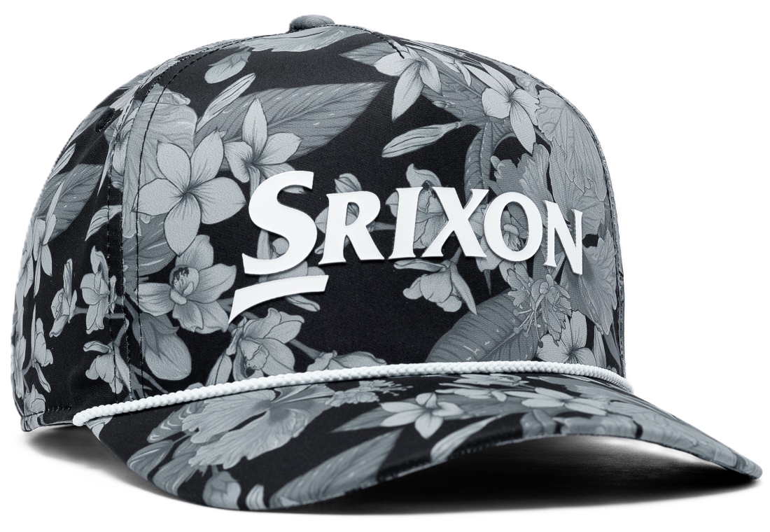 Srixon Floral Hawaii Men's Cap (Black)