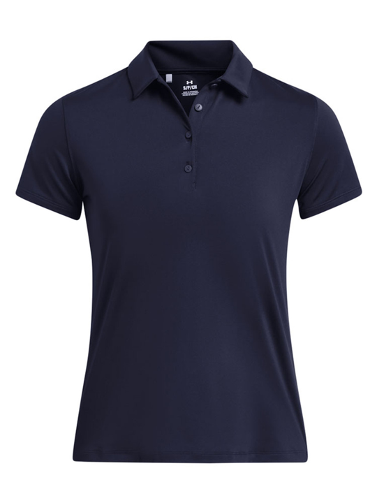 Under Armour Ladies Playoff Navy Polo