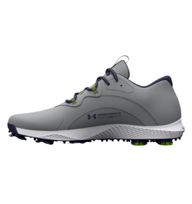 Under Armour Men's Charged Draw 2 Wide Grey/ Navy Golf Shoes | The Pro Shop