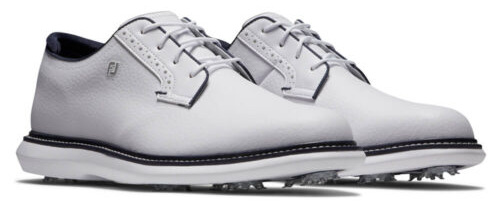 FootJoy Traditions Blucher Men's White/ Navy Shoes