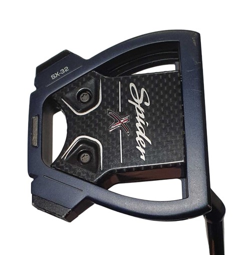 Pre-owned Taylormade Spider X Navy/White Men's Putter