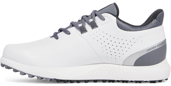 Under Armour Drive Medal Spikeless Men's White Shoes