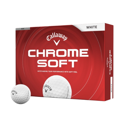 Callaway Chrome Soft Men's Golf Balls (2026)