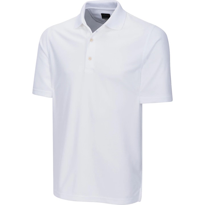 Greg Norman Protek Pique Men's White Shirt 