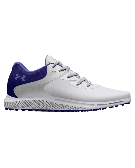 Under Armour Charged Breathe 2 Spikeless Ladies White Golf Shoes