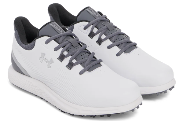 Under Armour Drive Medal Spikeless Men's White Shoes