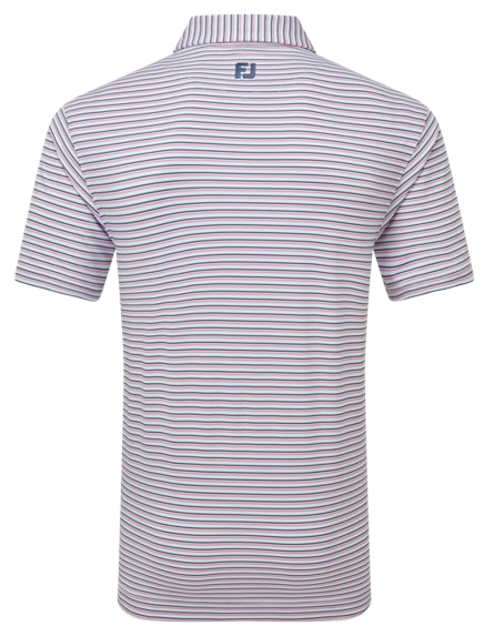  FootJoy Balance Stripe Lisle Men's Skyway Shirt