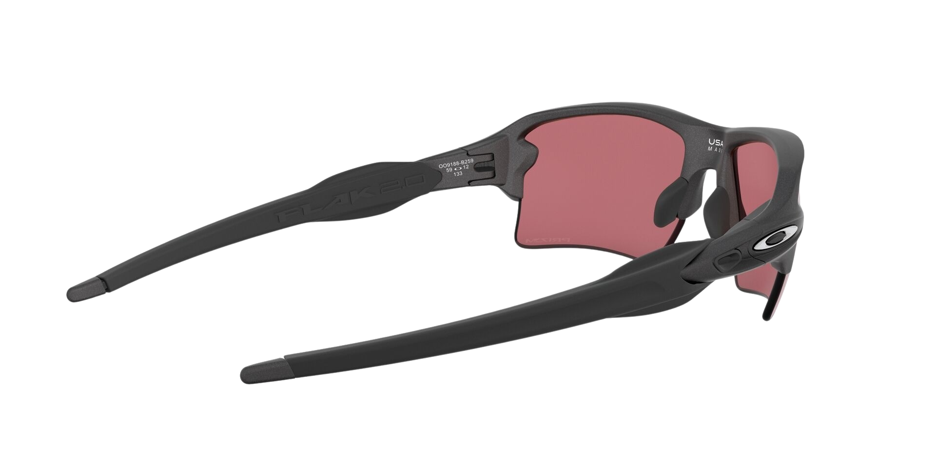 Oakley Flak 2.0 XL Men's Steel Dark Sunglasses 