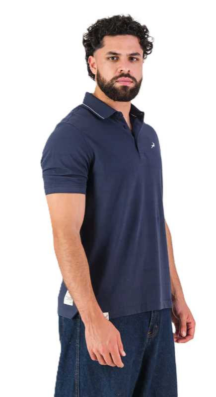 Old School Springboks Golfer Polo (Navy)